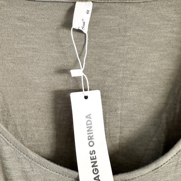 NWT - Women Plus Size Kimono Style Long Sleeve Blouse - 4 X - Picture 6 of 8